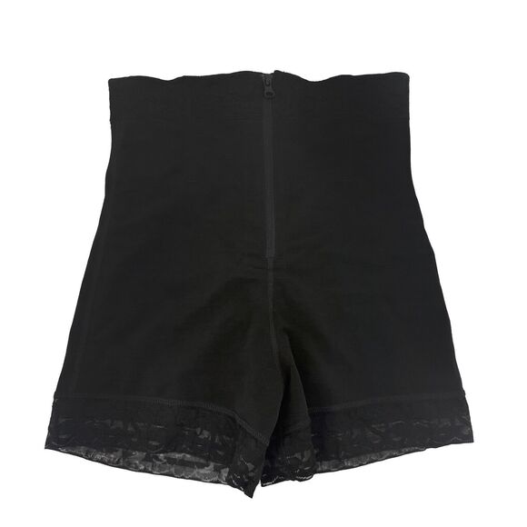 Amazon Shapewear Zipper Shaper Shorts Waist Cinch Butt Lift L Black NEW B38 - Picture 3 of 7